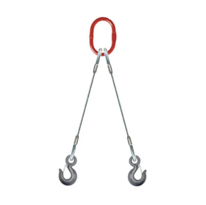 2 leg steel wire rope sling