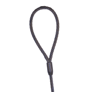 steel wire rope sling pressed with steel ferrule