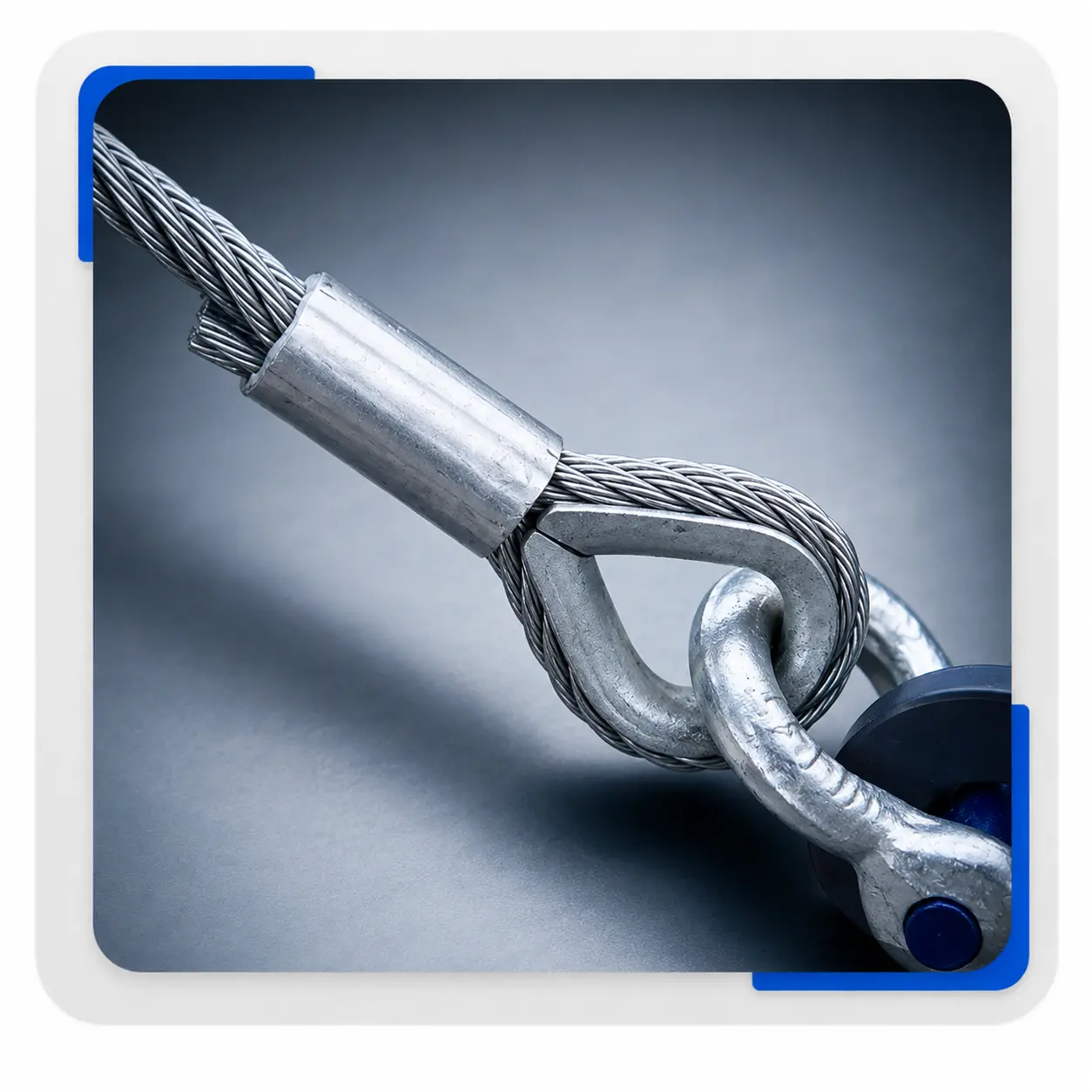 Steel wire rope slings
