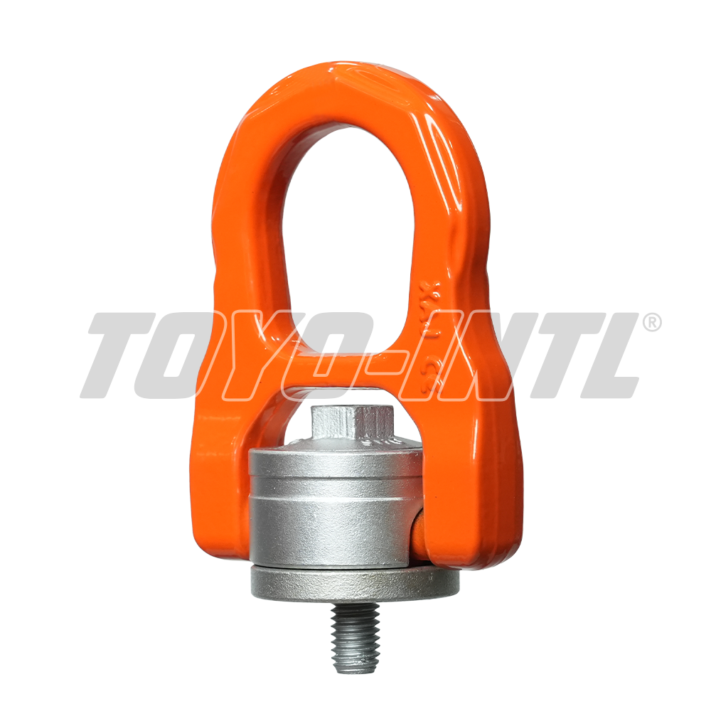 TOYO-INTL G80 Low Profile Swivel Hoist Ring with Metric Thread