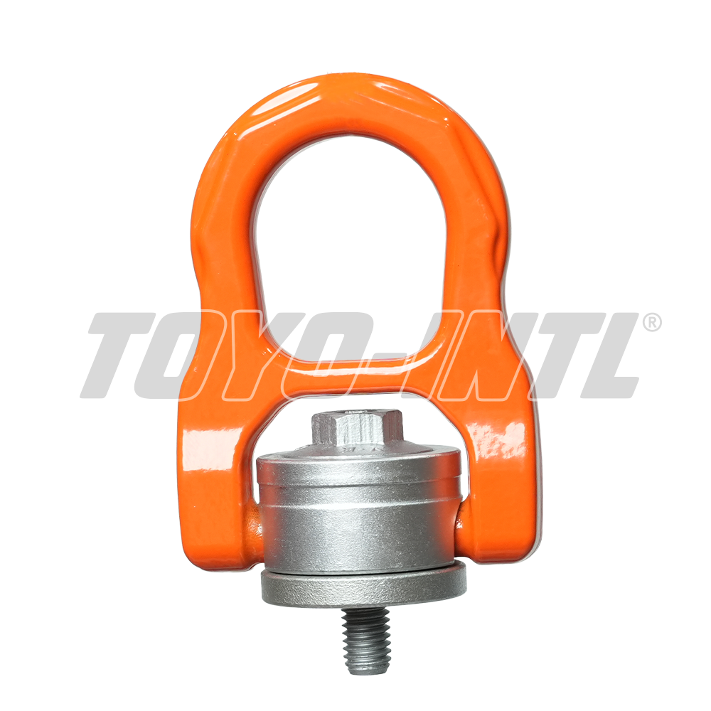 TOYO-INTL G80 Low Profile Swivel Hoist Ring with Metric Thread