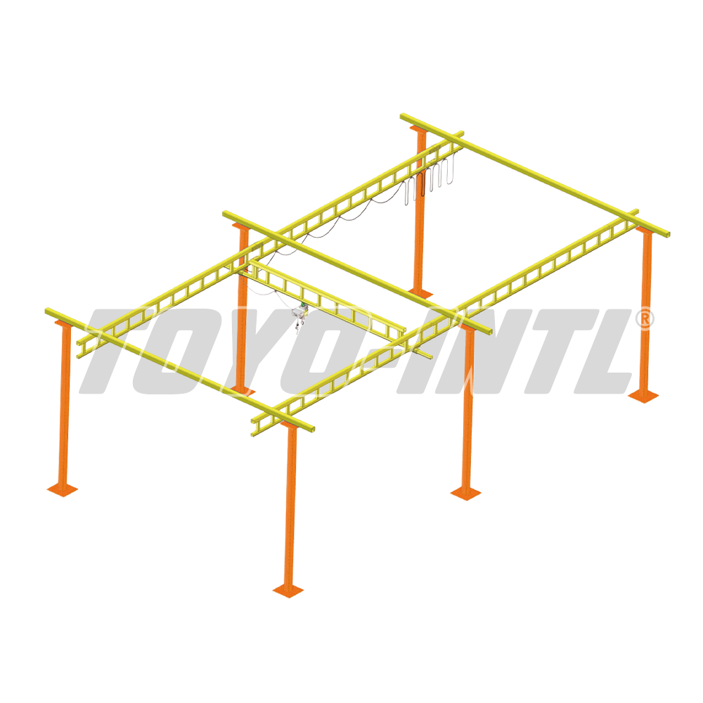 TOYO-INTL SCL Modular Steel Light Crane System