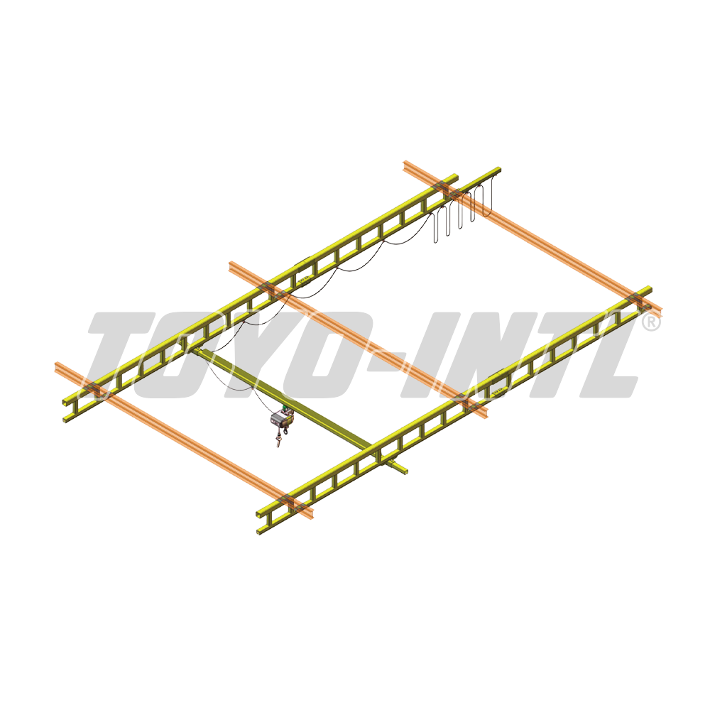 TOYO-INTL SCL Modular Steel Light Crane System