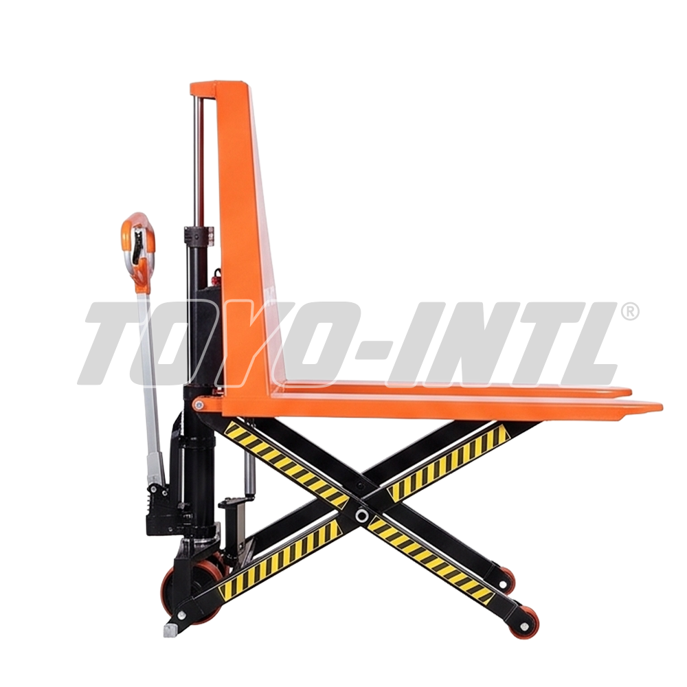 TOYO-INTL Semi Electric High Lift Truck with Lithium Battery