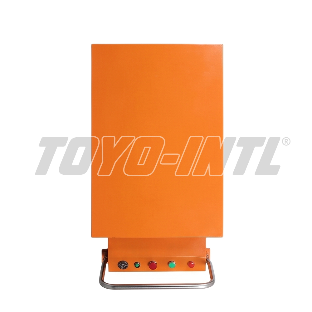TOYO-INTL Semi Electric Platform Truck with Hydraulic Lift