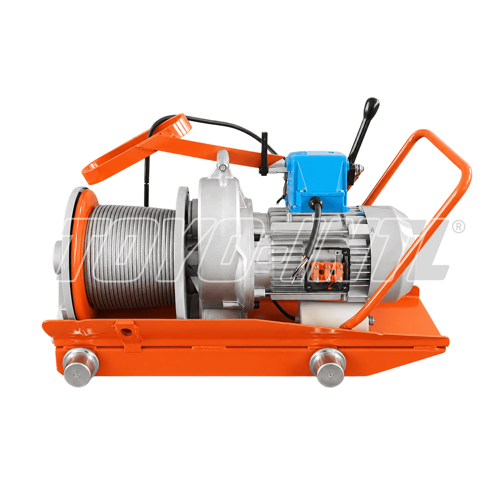 toyo intl Wide Base Push Type Electric Wire Rope Hoist image 1 1