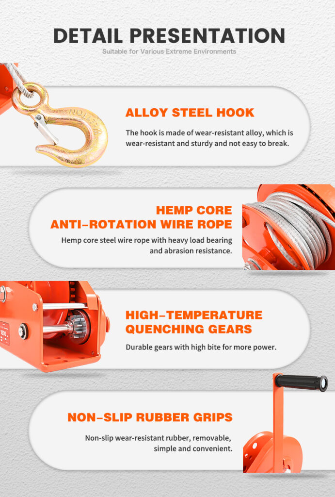 TOYO-INTL BHW Hand Winch