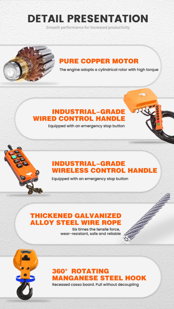TOYO-INTL CD1 Electric Hoist