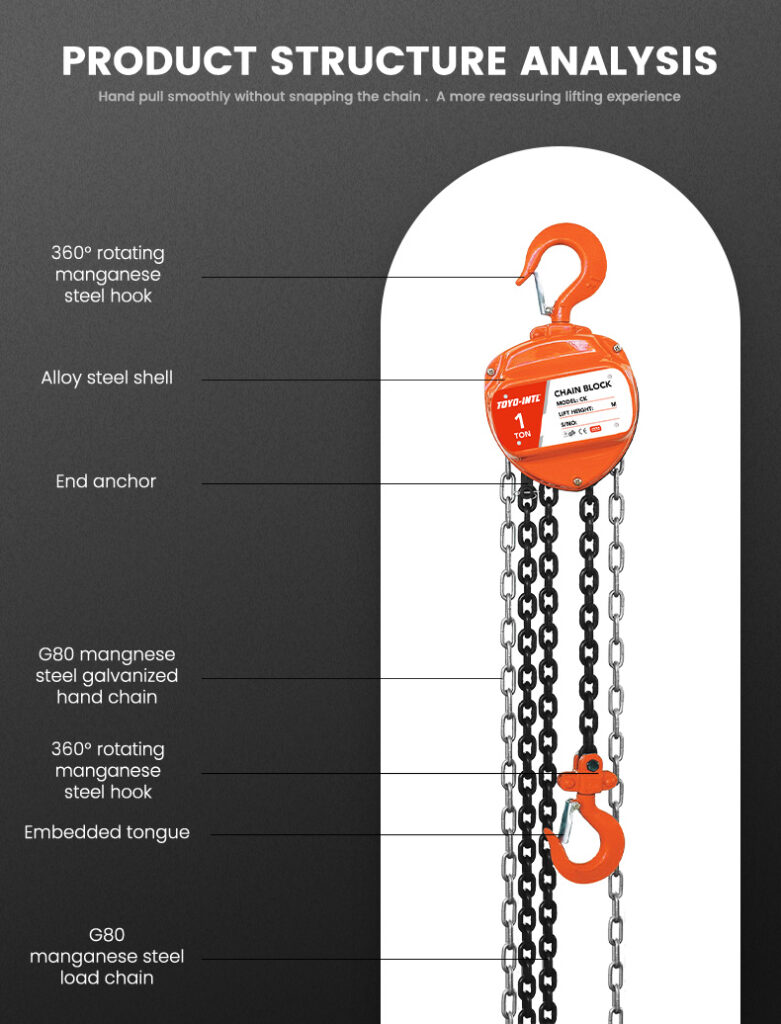 TOYO-INTL CK Chain Hoist