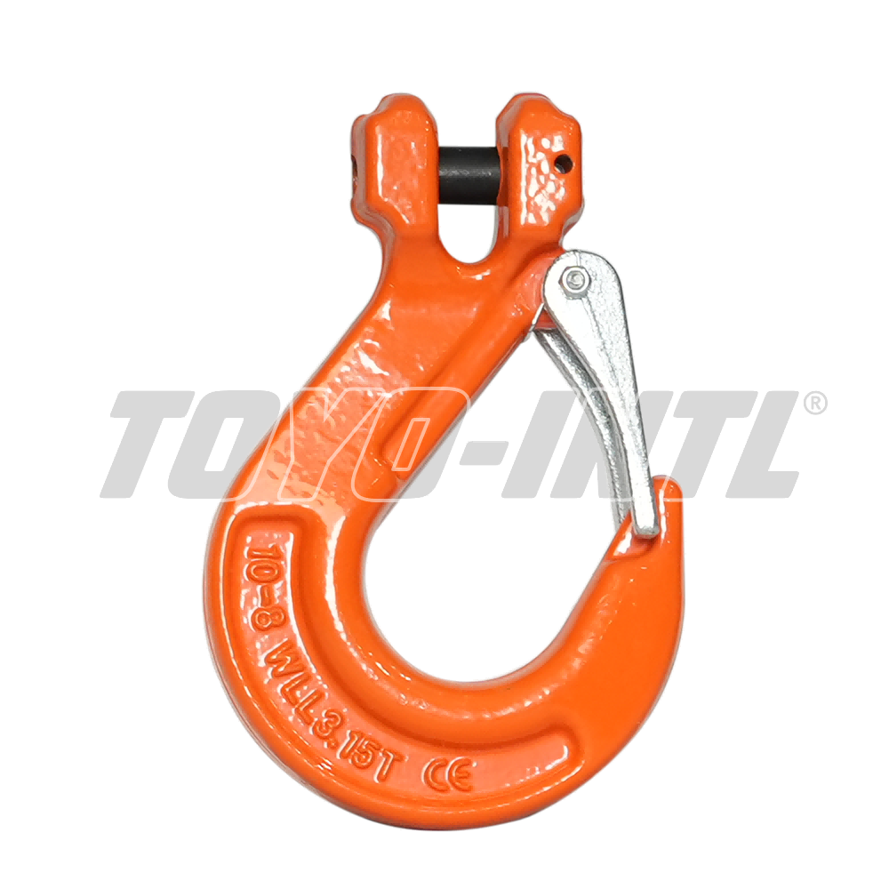 toyo intl csh clevis sling hook with latch image 1