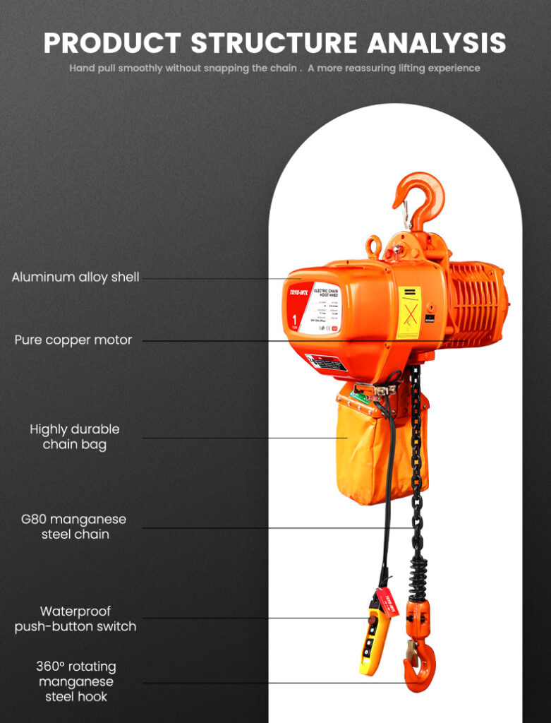TOYO-INTL HHBD Electric Hoist