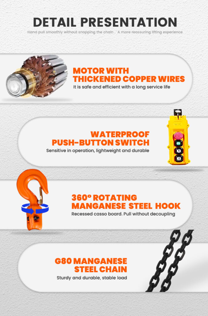 TOYO-INTL HHBD Electric Hoist