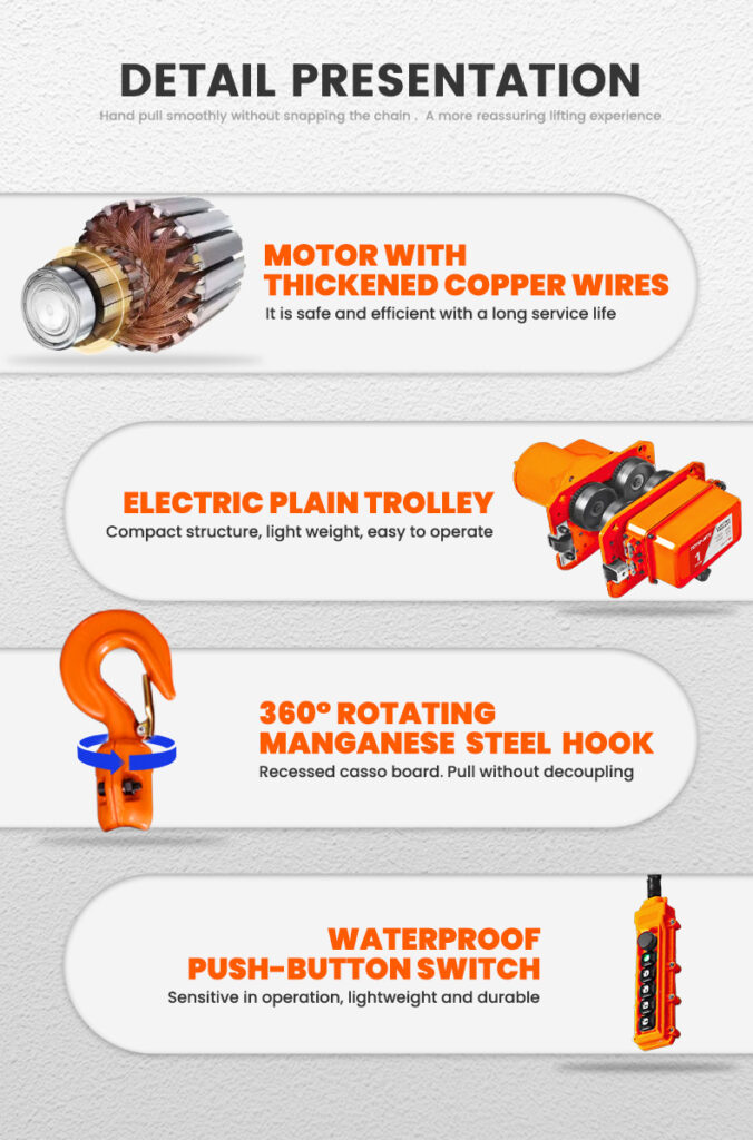 TOYO-INTL HHBT Electric Hoist