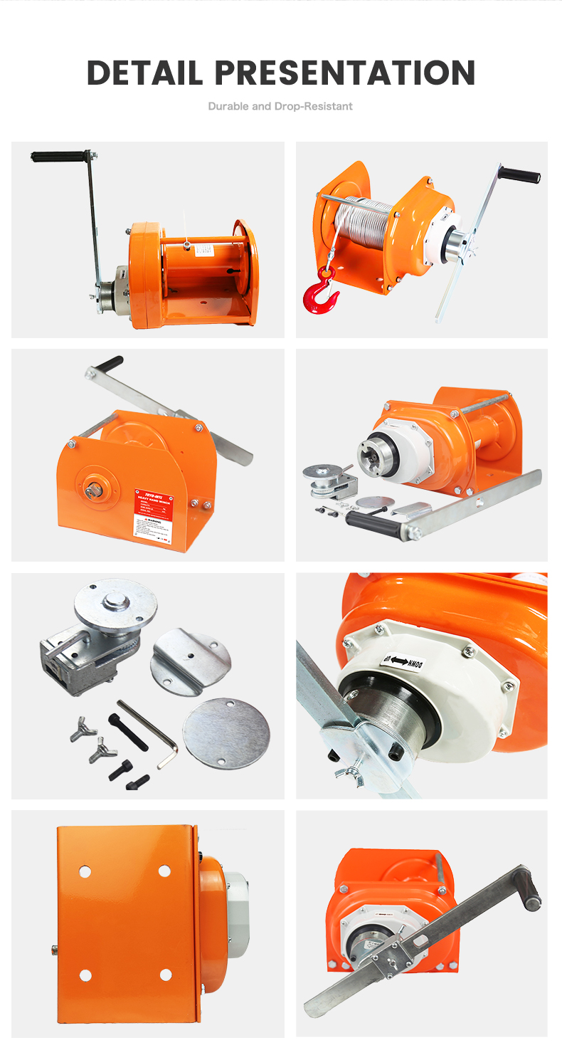 TOYO-INTL JHW Heavy Duty Hand Winch 10 TOYO-INTL JHW Heavy Duty Hand Winch - Image 9