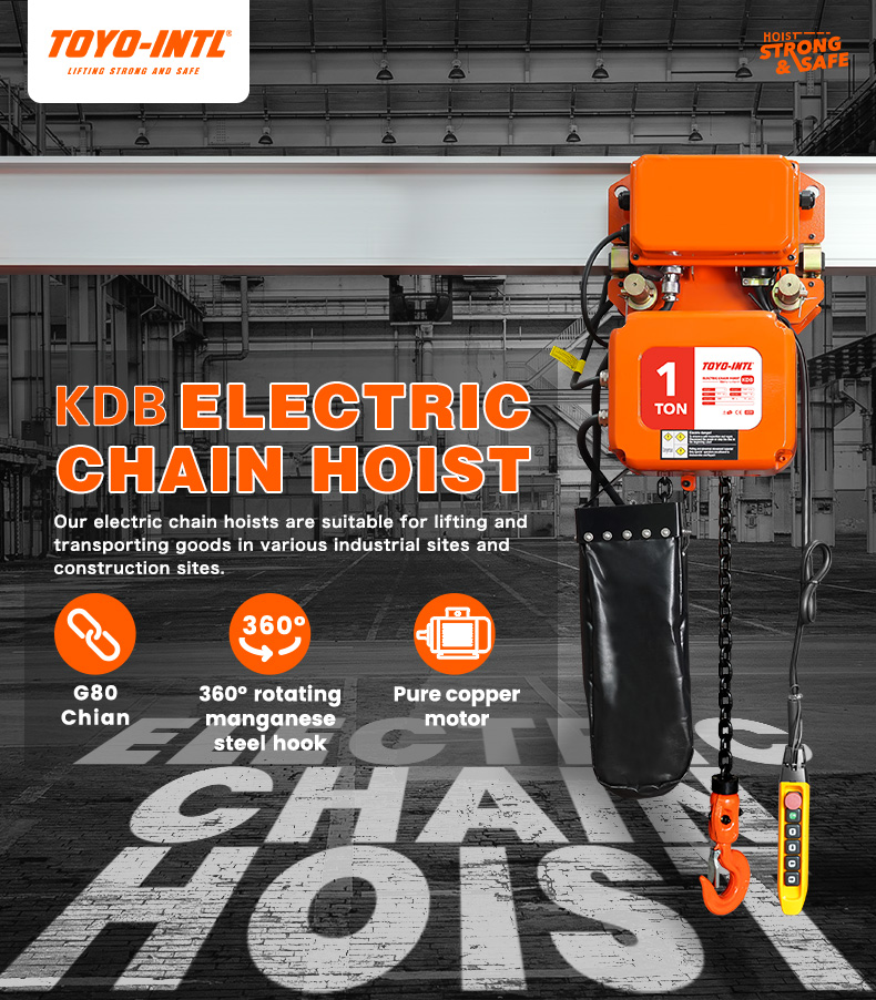 TOYO-INTL KDB Electric Chain Hoist