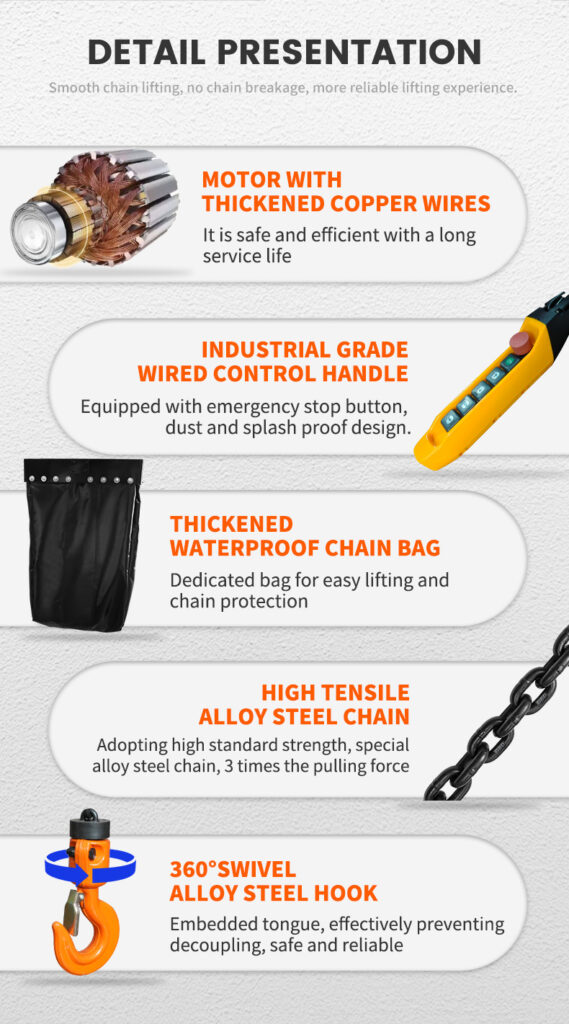 TOYO-INTL KDB Electric Chain Hoist