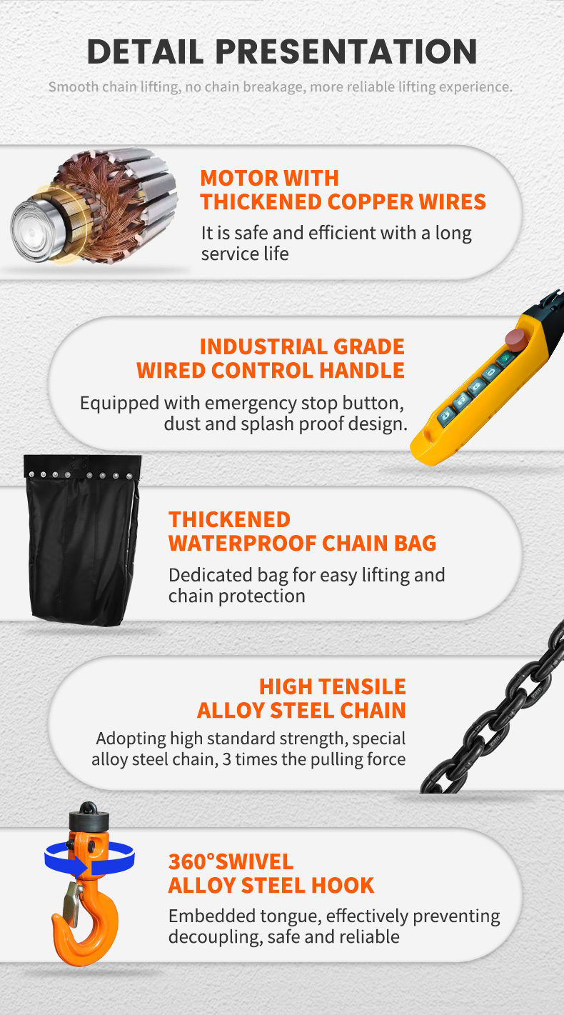 TOYO-INTL KDB Electric Chain Hoist 6 TOYO-INTL KDB Electric Chain Hoist - Image 5