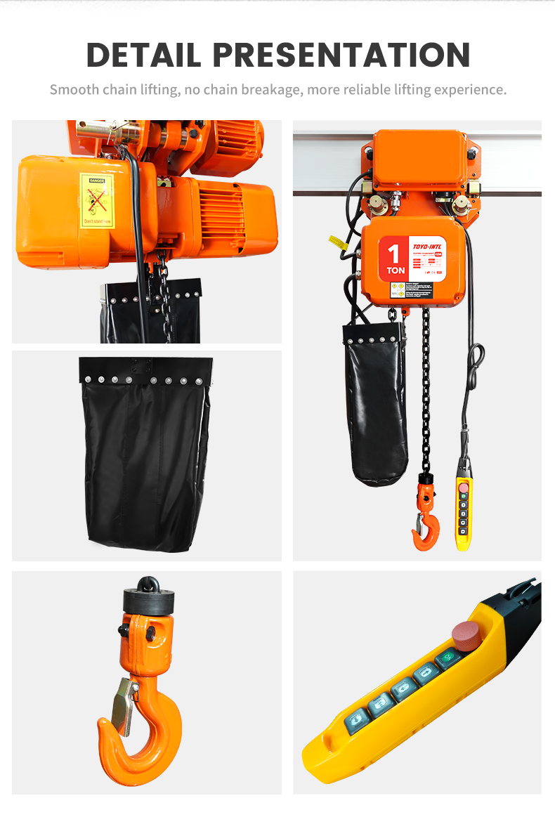TOYO-INTL KDB Electric Chain Hoist 7 TOYO-INTL KDB Electric Chain Hoist - Image 6