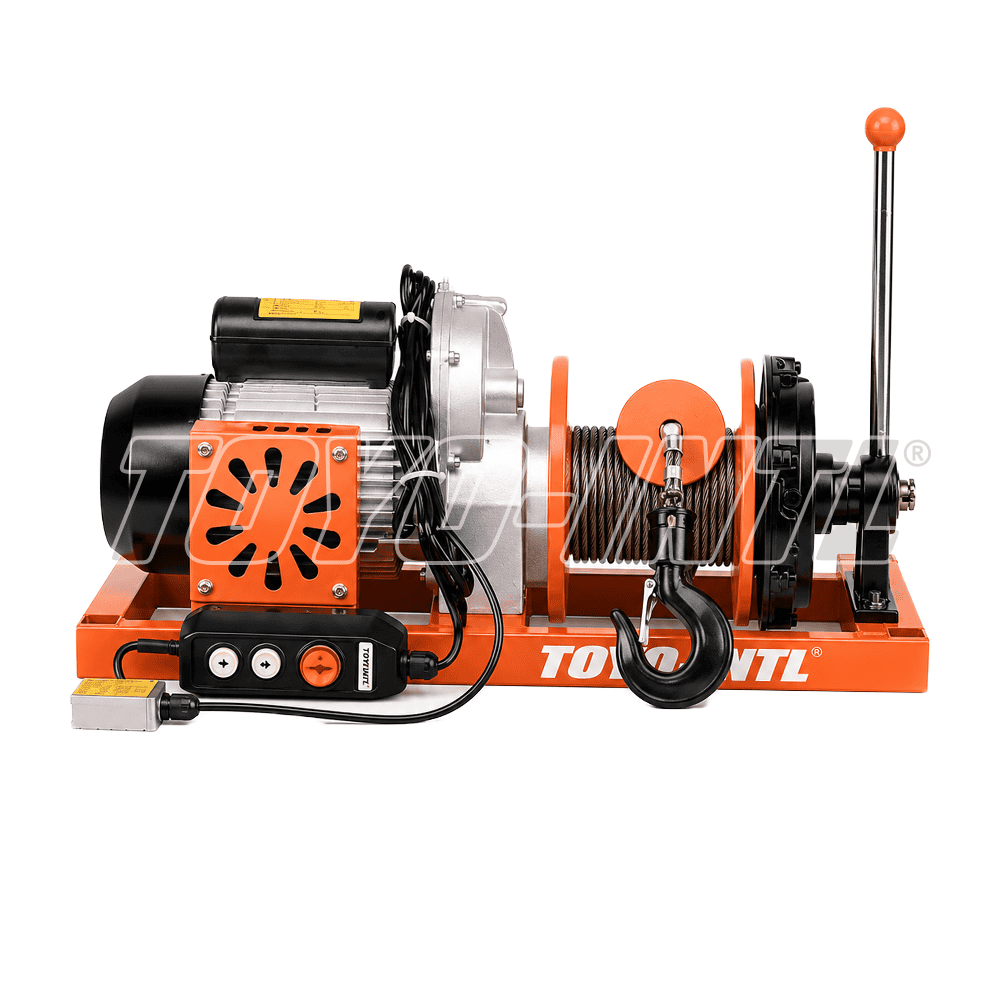 TOYO-INTL lutch Type Electric Wire Rope Winch for Lifting