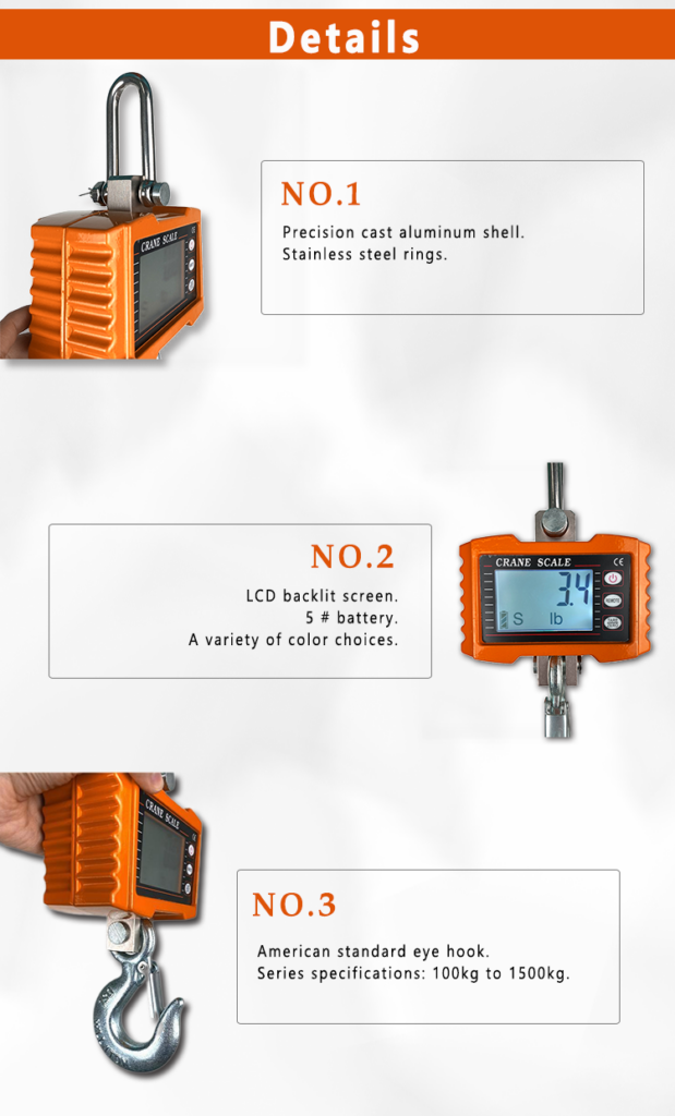 TOYO-INTL MNCS Digital Crane Scale