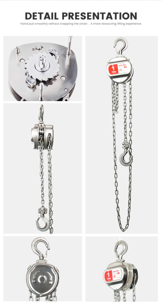Toyo-intl new product CK ss304 chain block