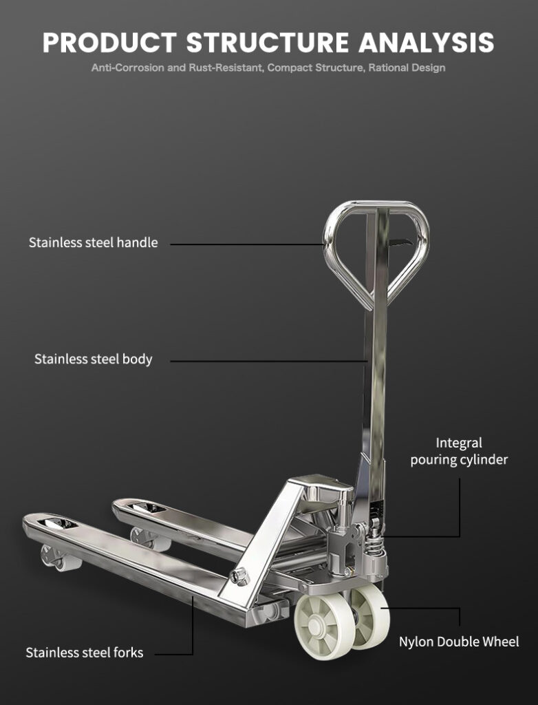 Toyo-intl new product SS304 AC pallet truck
