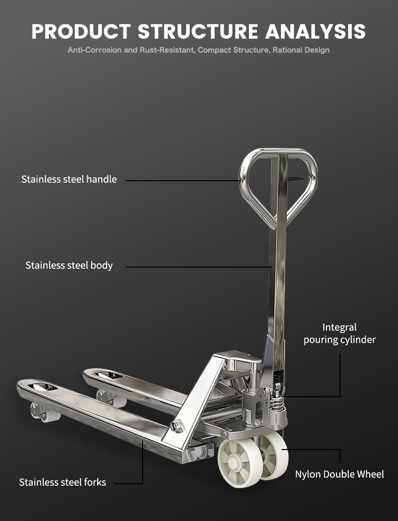 Toyo-intl new product SS304 AC pallet truck 5 Toyo-intl new product SS304 AC pallet truck - Image 4
