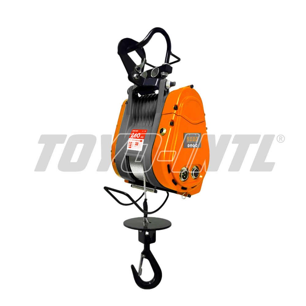 toyo intl new product weight display mini electric hoist image 1 1