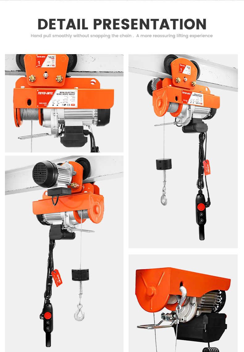TOYO-INTL PA Electric Hoist 10 TOYO-INTL PA Electric Hoist - Image 9