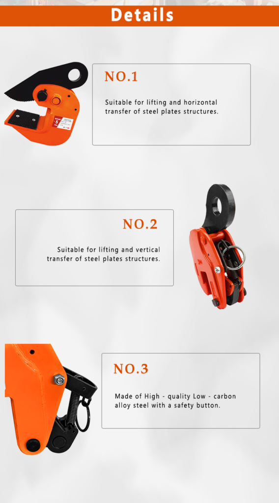 TOYO-INTL PDB Lifting Clamp