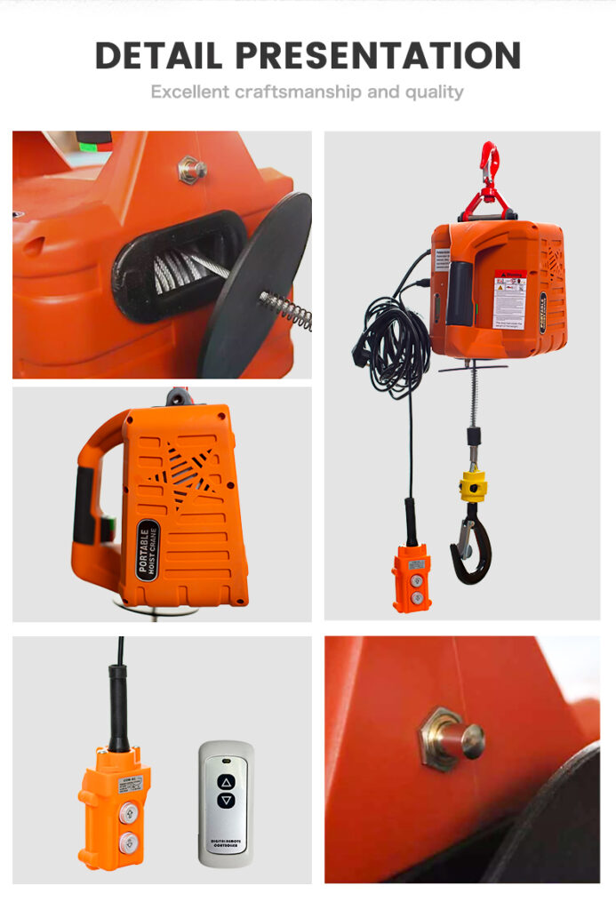 TOYO-INTL TE Portable Electric Winch