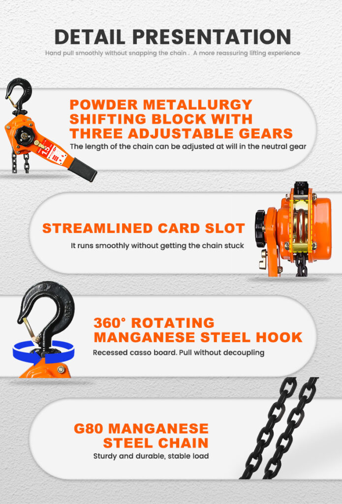 TOYO-INTL VAS Lever Hoist