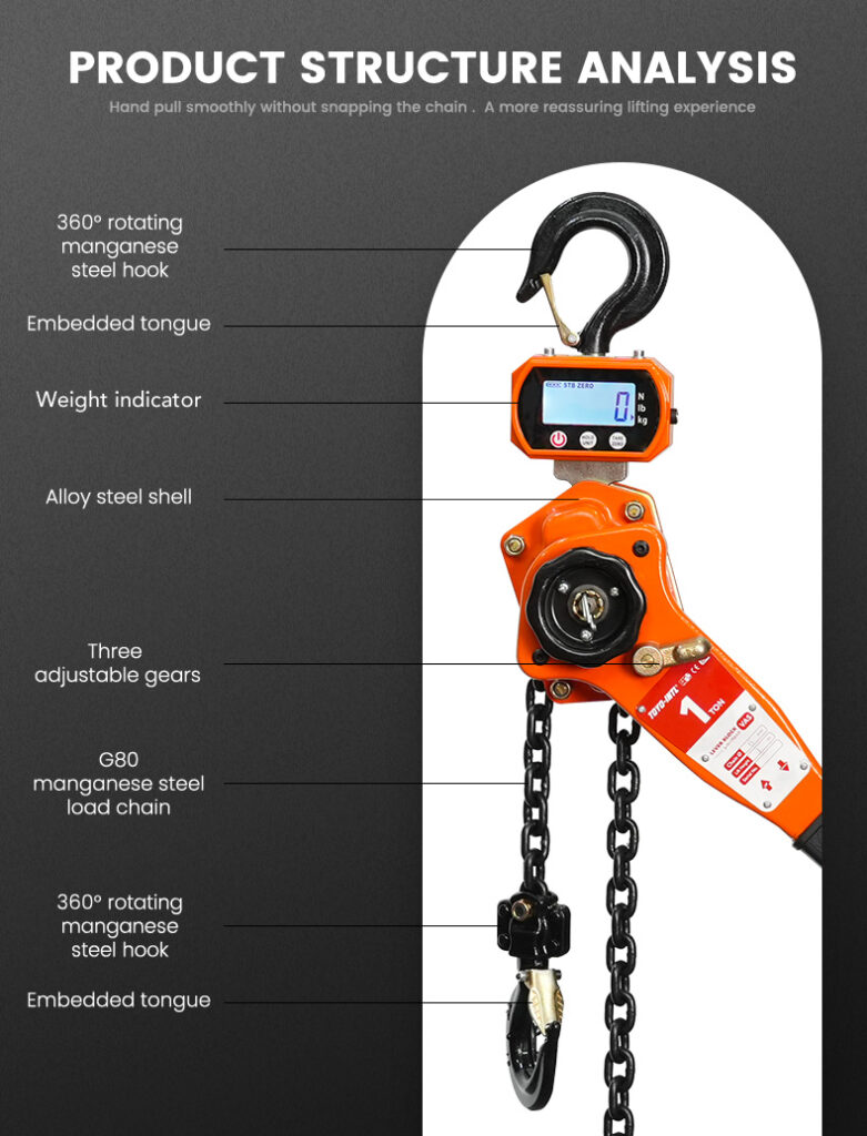 TOYO-INTL VASD Digital Lever Hoist