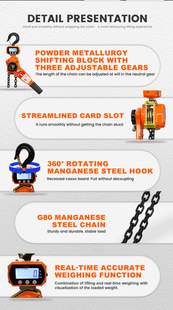 TOYO-INTL VASD Digital Lever Hoist