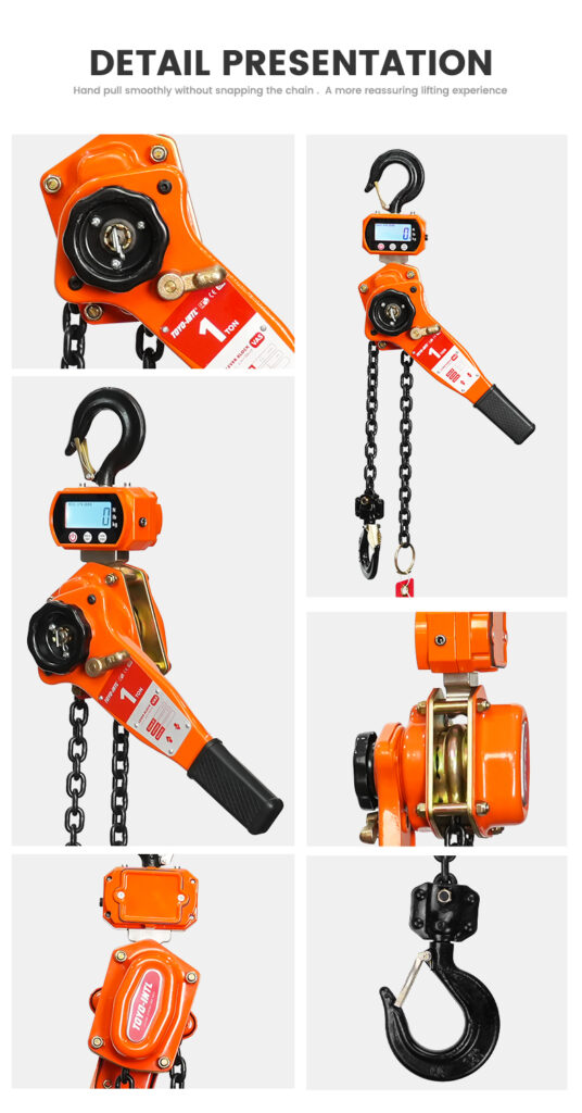 TOYO-INTL VASD Digital Lever Hoist