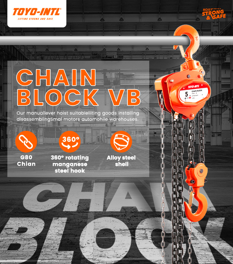 TOYO-INTL VB Chain Block