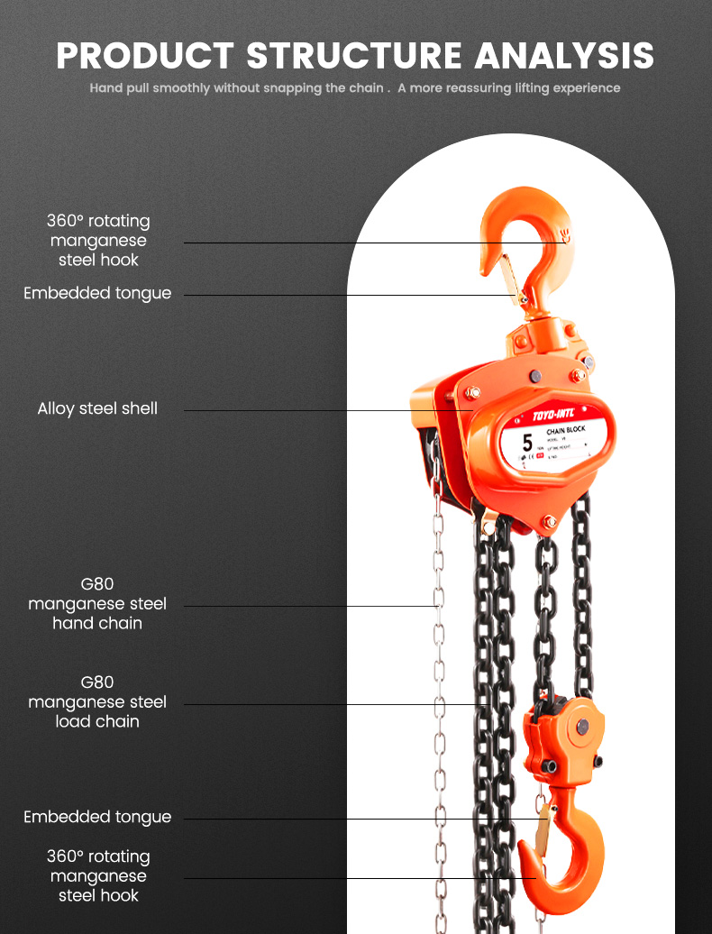 TOYO-INTL VB Chain Block 8 TOYO-INTL VB Chain Block - Image 7