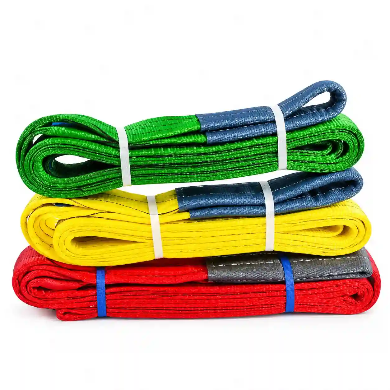 Colorful Stacked Lifting Slings